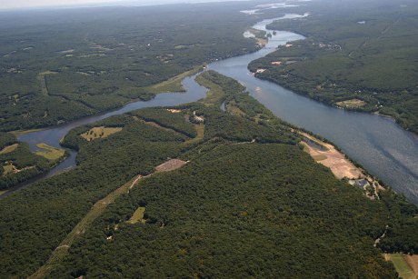 Connecticut Yankee site - aerial